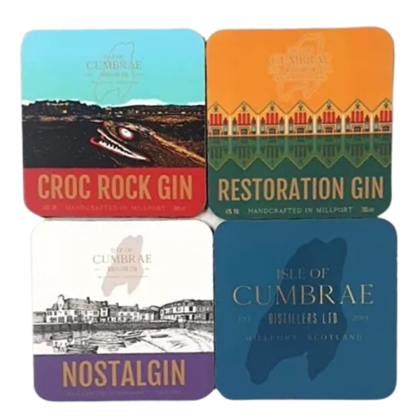 Isle of Cumbrae Coasters Set of 4
